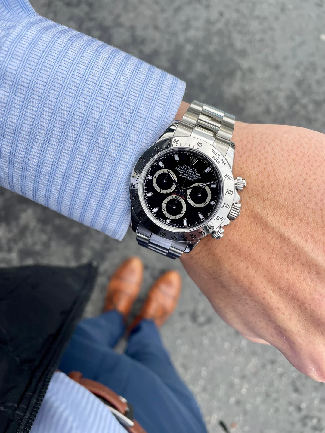 Replica Rolex Daytona Black Dial
