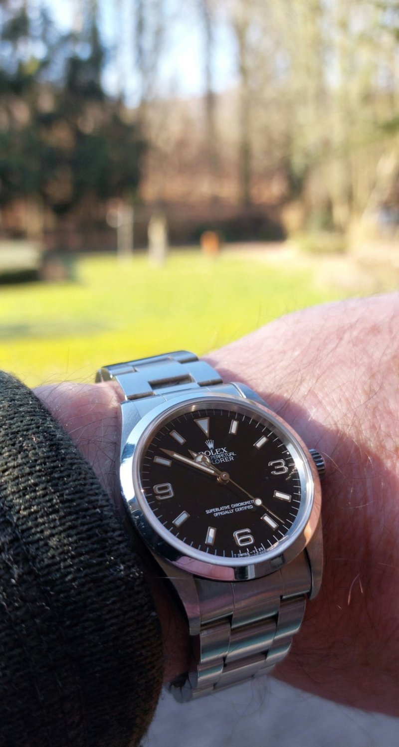Super Clone Explorer Black Dial