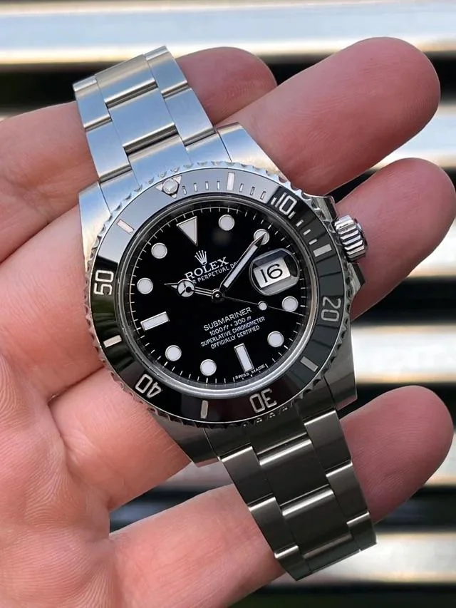 Super Clone Rolex Submariner Black Dial