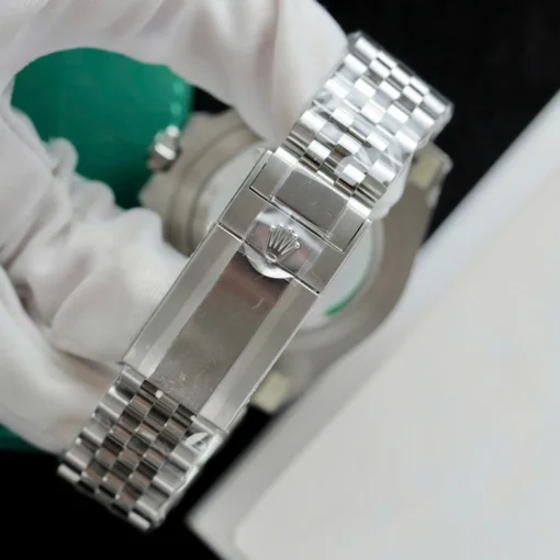 Dong Ho Rolex GMT Master II 126729VTNR Rep 11 Mat Xanh La Cay Day Jubilee 40mm 10.webp
