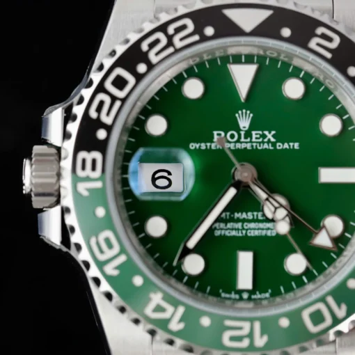 Dong Ho Rolex GMT Master II 126729VTNR Rep 11 Mat Xanh La Cay Day Jubilee 40mm 6.webp
