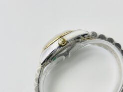 Replica Rolex Datejust 36mm Gold Palm Motif Dial 126233 4