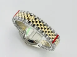 Replica Rolex Datejust 36mm Gold Palm Motif Dial 126233 5