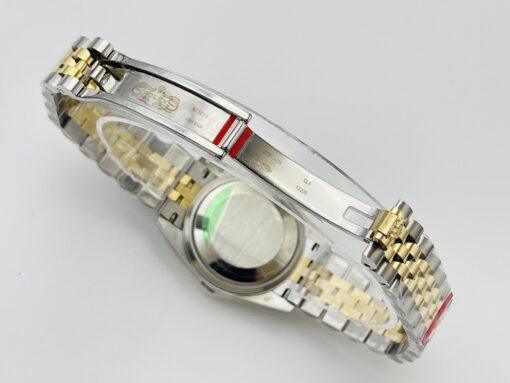 Replica Rolex Datejust 36mm Gold Palm Motif Dial 126233 7