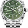Replica Rolex Datejust 36mm Palm Motif Dial 126234 0047
