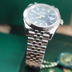 Replica Rolex Datejust 41mm Blue Dial 126334 Jubilee 6