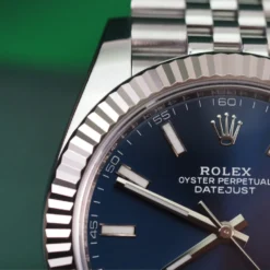 Replica Rolex Datejust 41mm Blue Dial 126334 Jubilee 9
