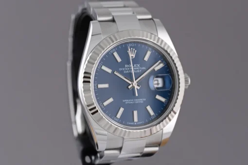 Replica Rolex Datejust 41mm Blue Dial 126334 Oyster 8