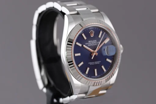 Replica Rolex Datejust 41mm Blue Dial 126334 Oyster 9