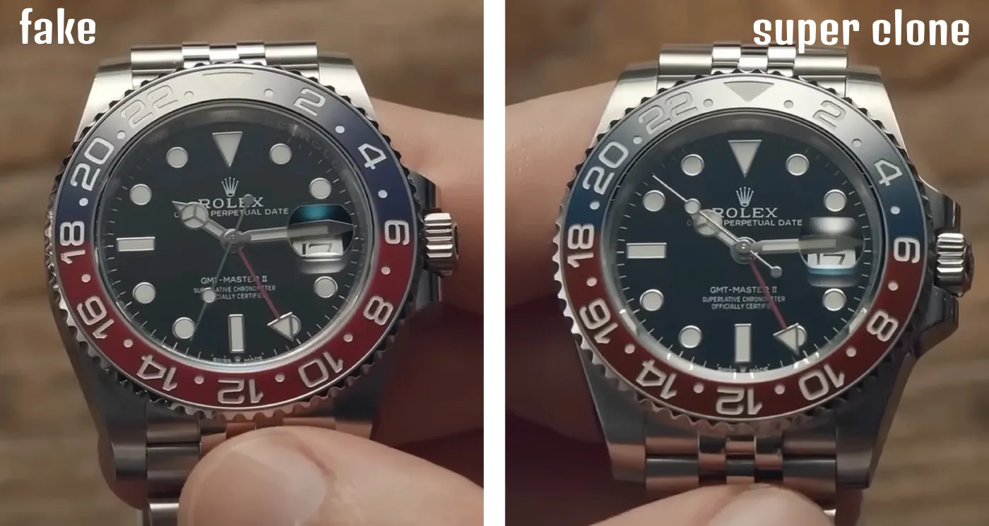 Fake vs. Super Clone Inspect the Dial Details