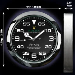 ROLEX WALL CLOCK – AIR KING OYSTER PERPETUAL 2.webp