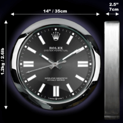 ROLEX WALL CLOCK – OYSTER PERPETUAL BLACK 2.png