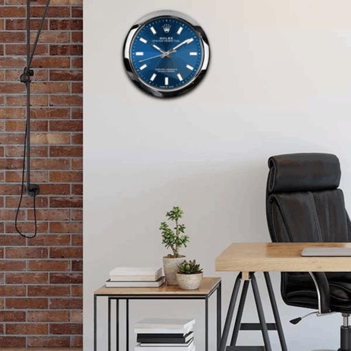 ROLEX WALL CLOCK – OYSTER PERPETUAL BLUE 4.png