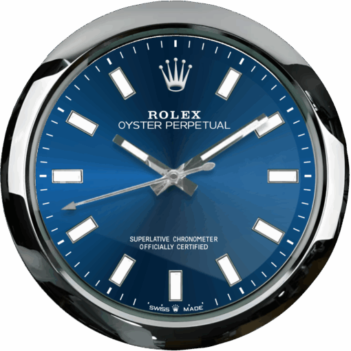 ROLEX WALL CLOCK – OYSTER PERPETUAL BLUE.png