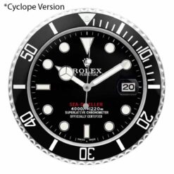 ROLEX WALL CLOCK – SEA DWELLER ‘RED 1.jpg