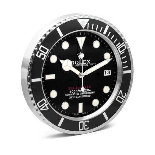 ROLEX WALL CLOCK – SEA DWELLER ‘RED 2.jpg