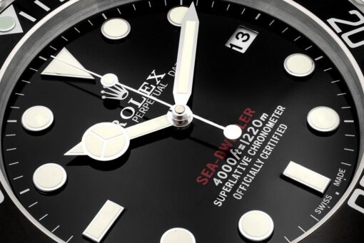 ROLEX WALL CLOCK – SEA DWELLER ‘RED 3.jpg