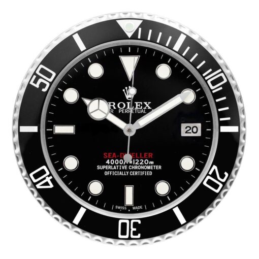 ROLEX WALL CLOCK – SEA DWELLER ‘RED.jpg