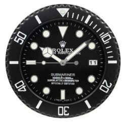 ROLEX WALL CLOCK – SUBMARINER BLACK 1.jpg