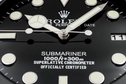 ROLEX WALL CLOCK – SUBMARINER BLACK 3.jpg