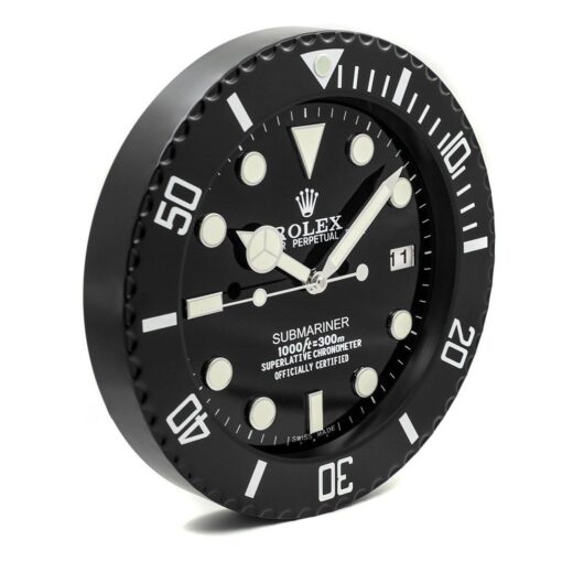 ROLEX WALL CLOCK – SUBMARINER BLACK.jpg
