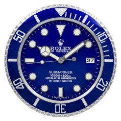 ROLEX WALL CLOCK – SUBMARINER VIVID BLUE DIAL.jpg