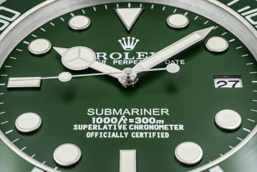 ROLEX WALL CLOCK – SUBMARINER ‘HULK‘ EDITION 4.jpg