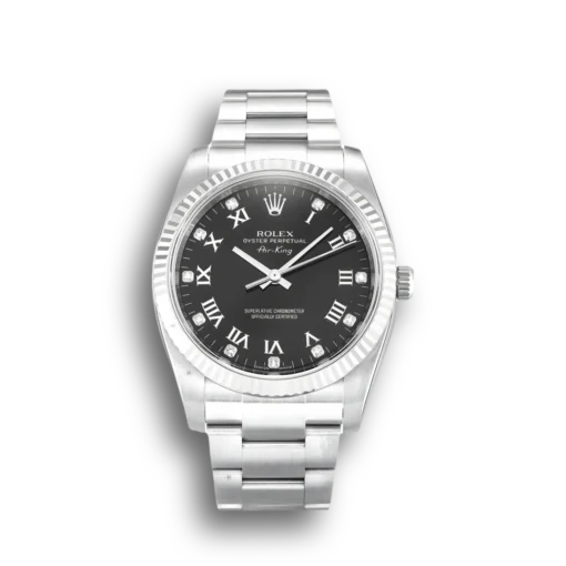 Replica Rolex Air-King 34mm Dial Black 114234