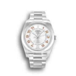 Replica Rolex Air-King 34mm Dial Silver 114200