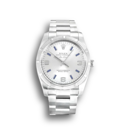 Replica Rolex Air-King 34mm Dial Silver 114210