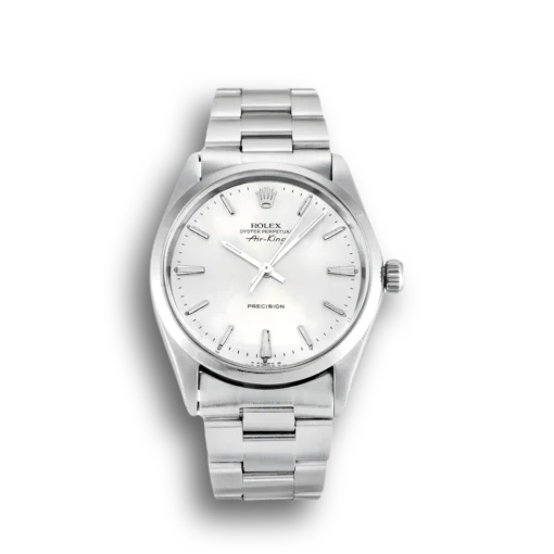 Replica Rolex Air-King 34mm Dial Silver 5500