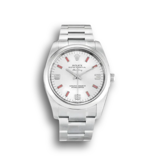 Replica Rolex Air-King 34mm Dial White 114200