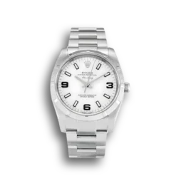 Replica Rolex Air-King 34mm Dial White 114210