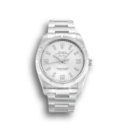 Replica Rolex Air-King 34mm Dial Silver 114210