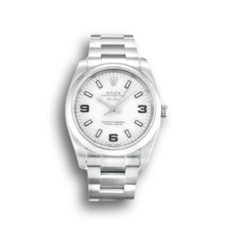Replica Rolex Air-King 34mm Dial White 114200