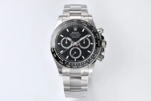 Rolex Super Clone Black Ceramic Daytona 126500 Black Dial