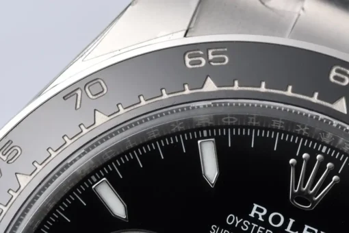 Best Fake Rolex Black Ceramic Daytona 126500 Black Dial