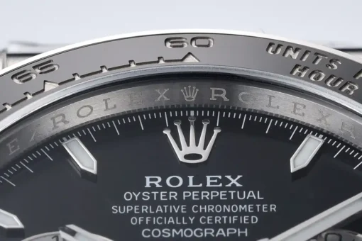 Best Replica Rolex Black Ceramic Daytona 126500 Black Dial