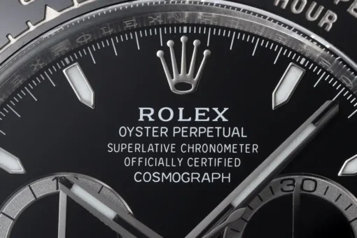 Best Rolex Replica Black Ceramic Daytona 126500 Black Dial