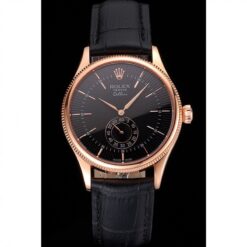 Rolex Super Clone Cellini 38mm Black Dial REP016792