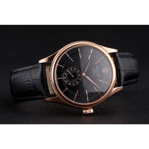 Rolex Replica Cellini 38mm Black Dial REP016792