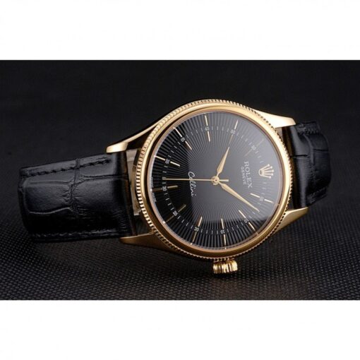 Rolex Replica Cellini 38mm Black Dial REP016803