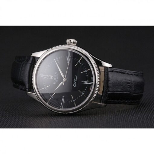 Rolex Replica Cellini 38mm Black Dial REP016804