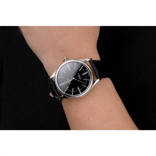 Rolex Clone Watches Cellini 38mm Black Dial REP016804