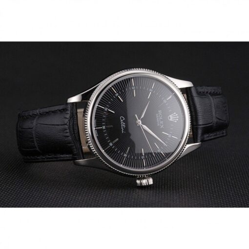 Rolex Replica Cellini 38mm Black Dial REP016809