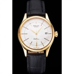 Rolex Super Clone Cellini 38mm White Dial REP016791