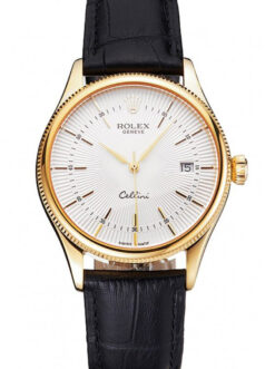 Replica Rolex Cellini 38mm White Dial REP016791