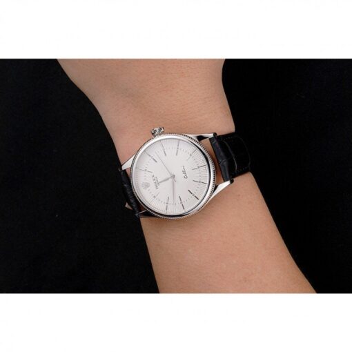 Rolex Clone Watches Cellini 38mm White Dial REP016805
