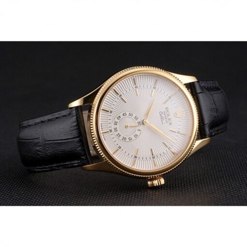 Super Clone Rolex Cellini 38mm White Dial REP016810