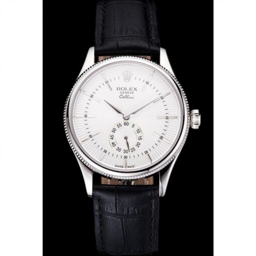 Rolex Super Clone Cellini 38mm White Dial REP016811